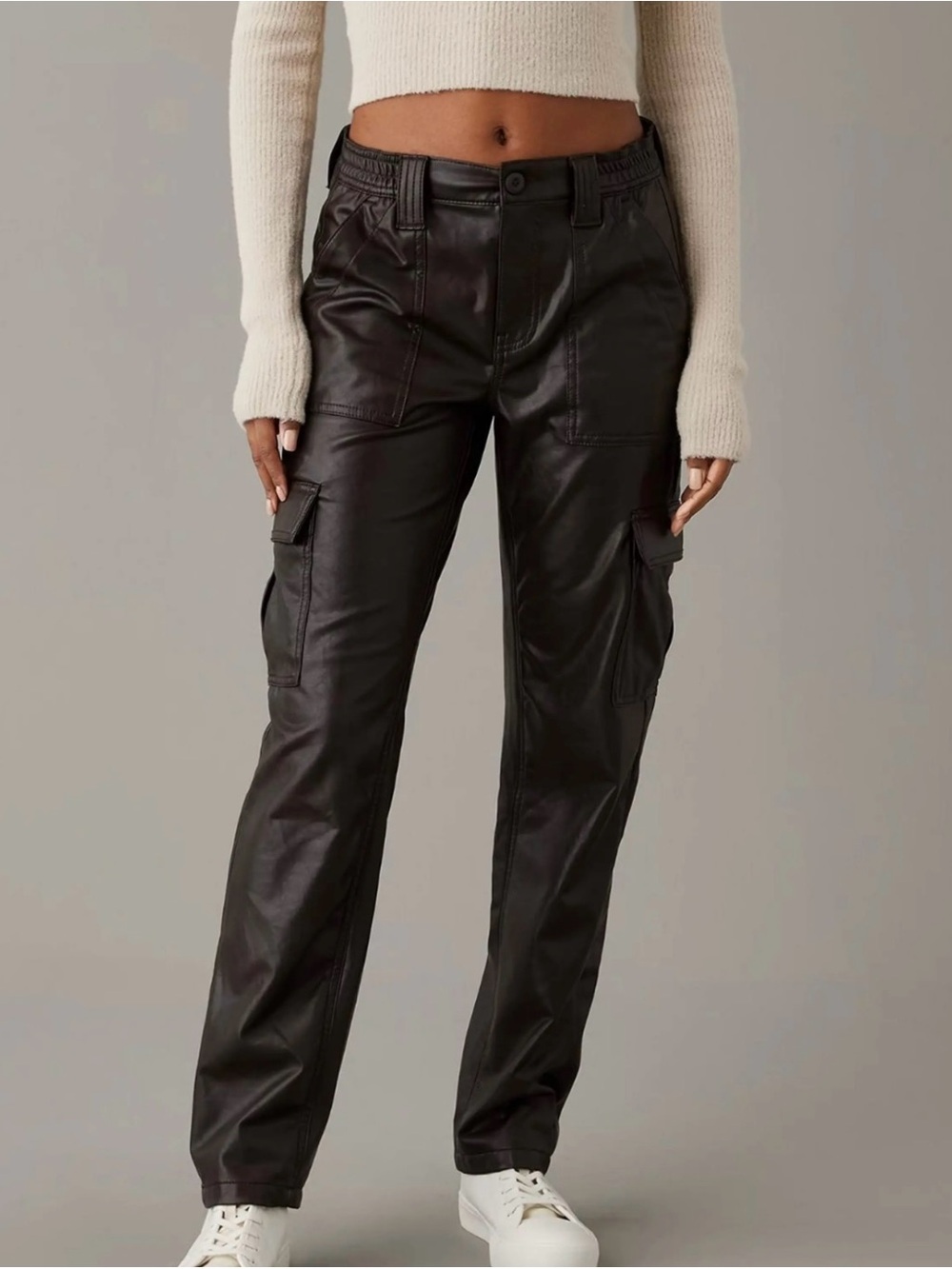 American Eagle Outfitters Dark Brown Faux pants